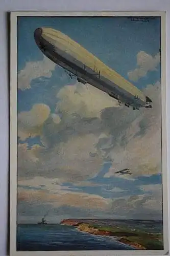 Ak Deutscher Luftflottenverein, Reichsmarineluftschiff,  um 1915 nicht gelaufen