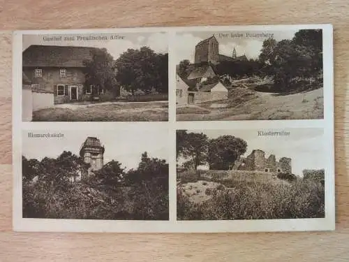 Ak Halle (S.), Gasthof zum Preußischen Adler, Petersberg bei Halle, n.gel., 1920