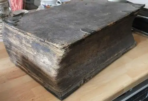 Große Bibel von 1767, Biblia, Johann Michael Dillherr, Nürnberg, 1182 Seiten