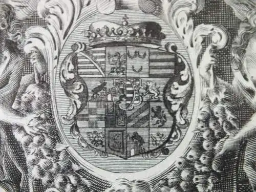 Coswig von Johann Christian Bekmann 1641-1717 aus Bekmanns Chronik 1701