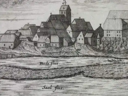 Nienburg / Köthen Johann Christian Bekmann 1641-1717 aus Bekmanns Chronik 1701