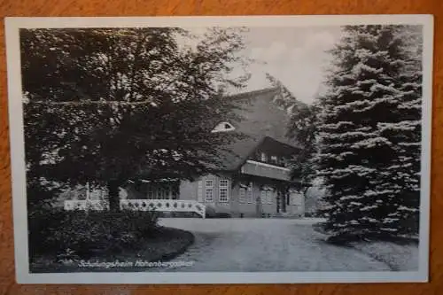 Ak Hamburg - Bergstedt, Schulungsheim Hohenbergstedt, 1939 gelaufen