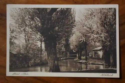 Ak Allstedt i. Thür. Mühlteich, um  1930 nicht gelaufen