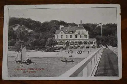 Ak Fährhaus Wittenbergen (J.Wiggers), um 1910 gelaufen