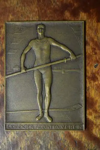 Medaille Sport Leipziger Regattaverein 1929, Ruder Regatta Leipzig