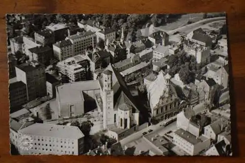Ak Augsburg, Schöning Luftbild, um 1940 nicht gelaufen