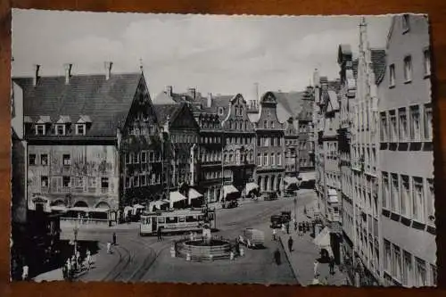 Ak Augsburg, Moritzplatz um 1940 nicht gelaufen