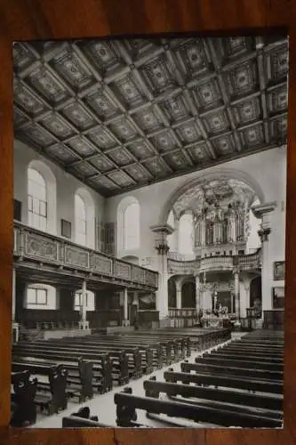 Ak Augsburg, Evang. Heilig Kreuz, Inneres gegen den Westchor, um 1940 nicht gel.
