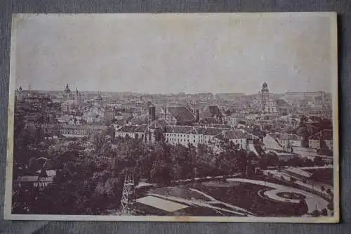 Ak Wilno, Total-Ansicht, Vilnius - Litauen, 1916 gelaufen