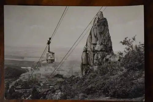 AK Thale, Harz, Personenschwebebahn, um  1972 nicht gelaufen