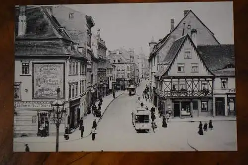 AK Halle / Saale, Blick in die Geiststraße,  nicht gelaufen