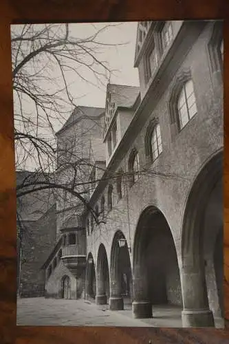 AK Halle / Saale, Moritzburg Innenhof,  1979 gelaufen