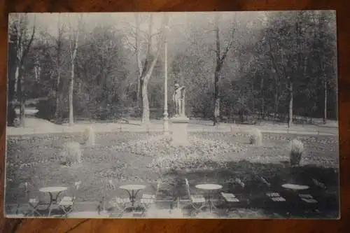 AK Jünglingsplatz, Parkrestaurant Herrenkrug Mgdeburg, Inh M. Botz 1914 gelaufen