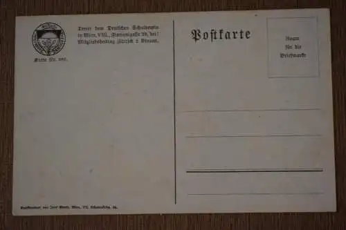 Ak Deutscher Schulverein in Wien, VIII, Floriangasse 39, um 1910 nicht gelaufen