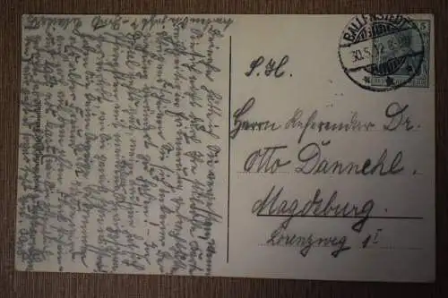 Ak Ballenstedt a. H., Vaterländisches Denkmal " Albrecht der Bär, um 1912 gel.