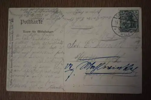 Ak Braunlage Oberharz, Partie in der Kollie, um 1917 gelaufen