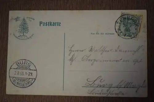 Ak Treseburg i. Harz, um 1905 gelaufen