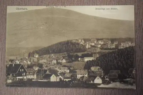 Ak Braunlage Oberharz, Braunlage von Süden, um 1915 nicht gelaufen