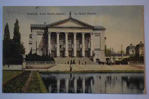 Ak Poznan, Posen, Teatr Wielki (Opera), , um 1917 gelaufen