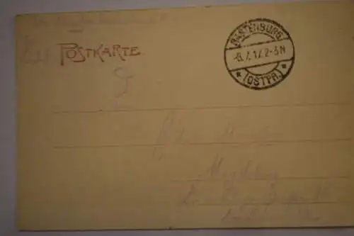 Ak Rastenburg, um 1917 gelaufen