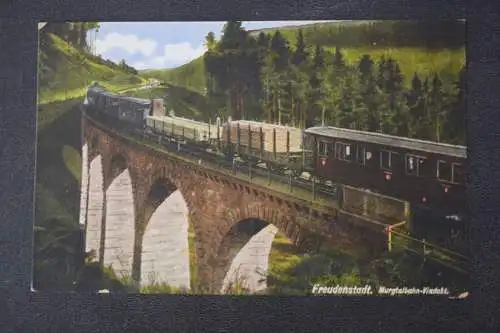 Ak Freudenstadt, Murgtalbahn-Viadukt, um 1910 nicht gelaufen