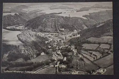 Ak Luftkurort Wirsberg i. Fichtelgebirge, Hotel u. Pension zur Post, 1932 gel.