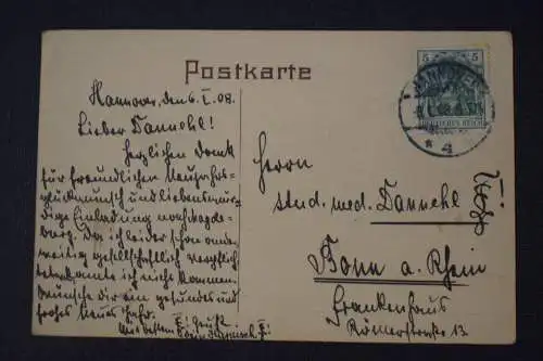 Ak Hannover, Georgstraße, um  1908 gelaufen