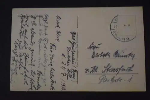 Ak Kloster Volkersberg,  1933 gelaufen