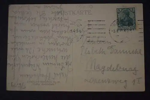 Ak Charlottenburg, Technische Hochschule, 1913 gelaufen