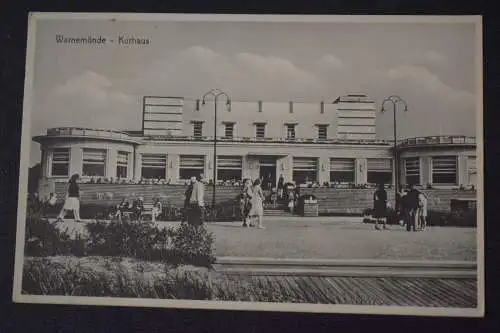 Ak Warnemünde, Kurhaus, 1930 gelaufen