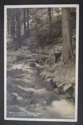 Ak Partie im Kehltal zwischen Oberhof u. Gehlberg, Thür. Wald, 1932 nicht gel.