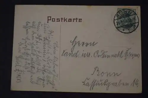Ak Bonn a. Rh., "Hähnchen" J. Rieck, Hoflieferant, 1908 gelaufen