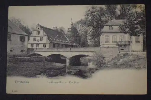 Ak Fürstenau, Schlossmühle u. Pavillon, um 1912 nicht gelaufen