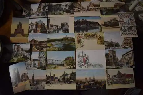 Ak Halle, 24 Historische Ansichtskarten neu aufgelegt, Fliegenkopfverlag