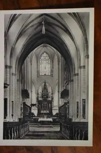 Ak Augsburg, Dom, Mittelschiff, Blick in den Ostchor, um 1940 nicht gelaufen