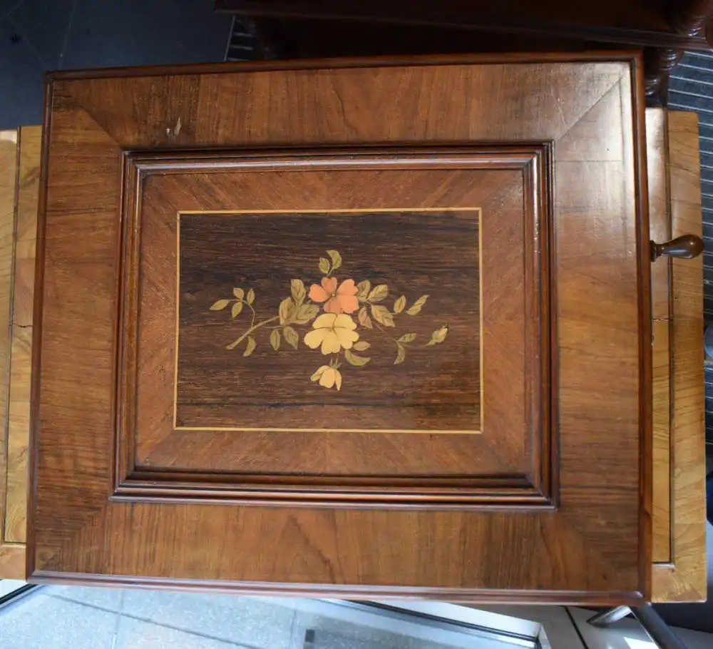 Polyphon A. Quednow Aschersleben, 39,5cm Platten 39 Stück, voll funktionstüchtig 2