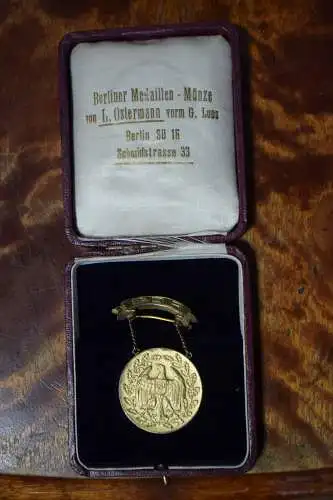 Medaille Sport BDR, 1.Preis Meisterschaft von Deutschland 2 er Kunstreigen, 1932