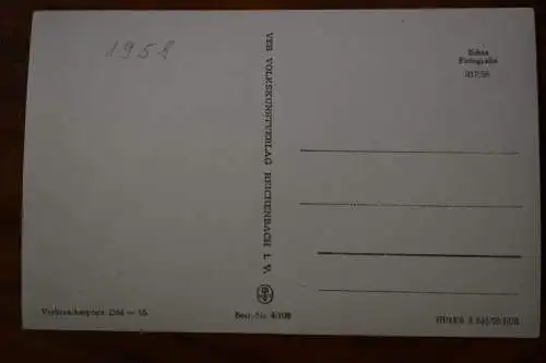 Ak Brandenburg, Havel,  Gedicht Fritze Bollmann, um  1958 nicht gelaufen