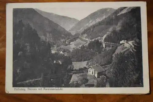 Ak Höllsteig, Sternen mit Ravennaviadukt, um  1920 nicht gelaufen