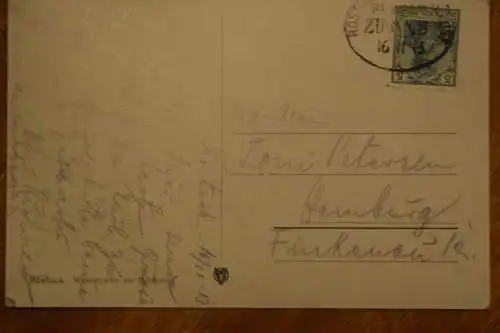 Ak Rostock, Partie am Mühlentor, um 1913 gelaufen
