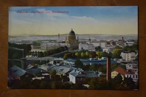 Ak Potsdam, Panorama vom Brauhausberg, 1912 gelaufen