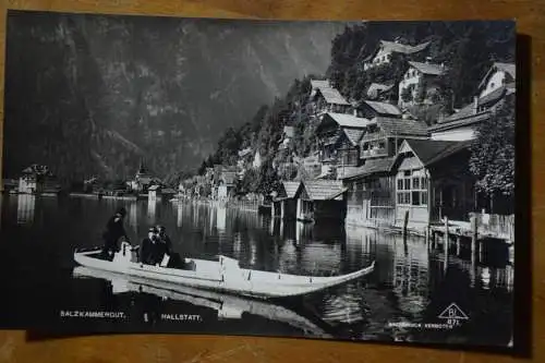 Ak Salzkammergut, Hallstatt, um 1920 nicht gelaufen