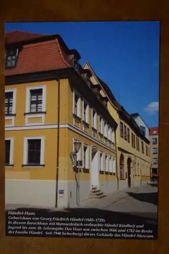 Ak Halle (S.), Händelhaus, Geburtshaus Georg Friedrich Händel, 2004