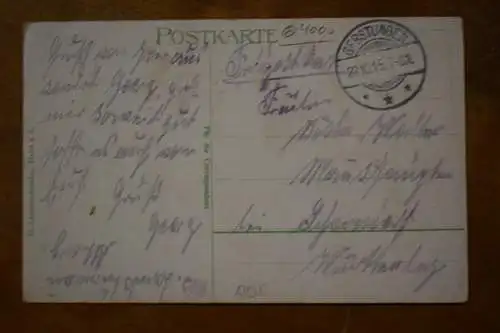 AK Halle / Saale, Heideweg mit Kolkturm, um 1915 Feldpost gelaufen