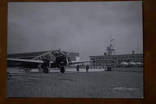 AK Halle / Saale Flughafen Halle Leipzig, Junkers G24, 2017