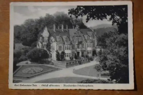 Ak Schloß Altenstein, Bad Liebenstein, Handwerker-Erholungsheim, um 1930