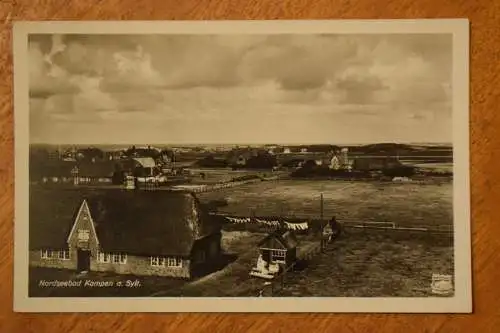 Ak Nordseebad Kampen a. Sylt, um 1930 nicht gelaufen