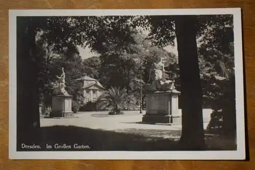 Ak Dresden, Im Großen Garten, um 1930 nicht gelaufen