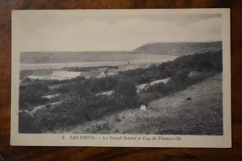 Ak Les Pieux - le Grand Sciolot Sciotot et Cap de Flamanville, nicht gelaufen