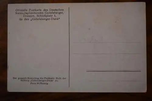 Ak Franz Xaver Gabelsberger, Schöpfer der deutschen Kurzschrift, nicht gelaufen